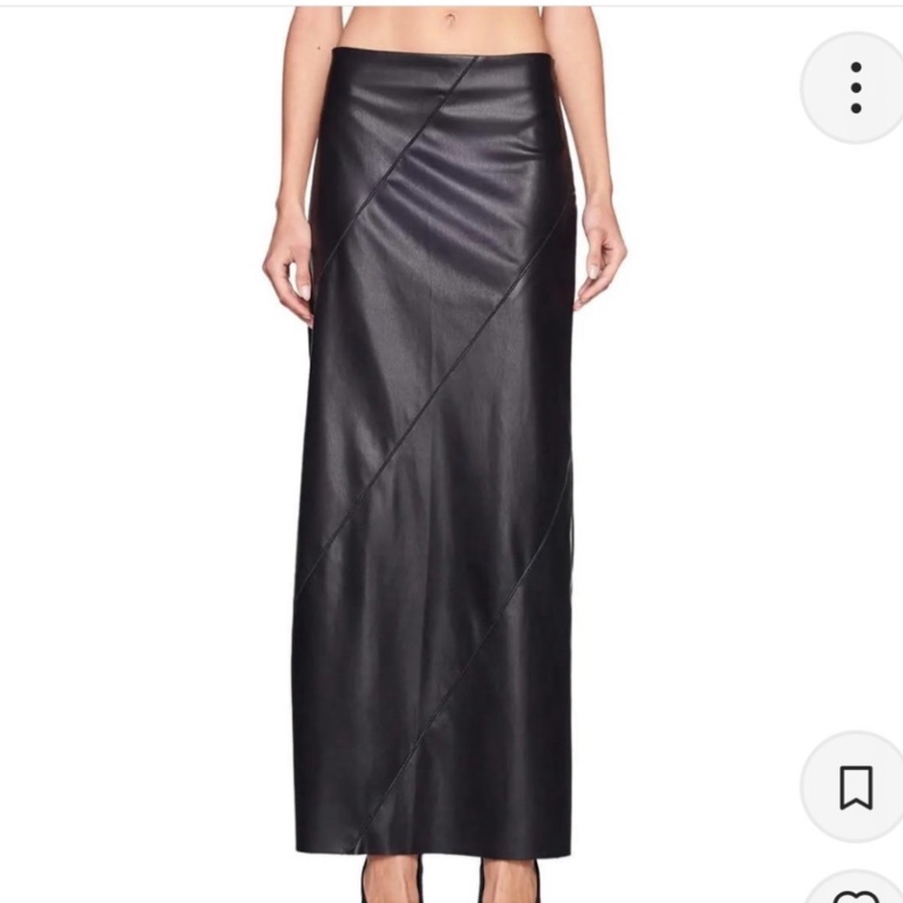 🌲I AM GIA🌲LEATHER MAXI NWOT